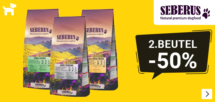 SEBERUS 2e zak 50% korting DOG
